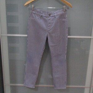 UniQlo Gingham Print Pants